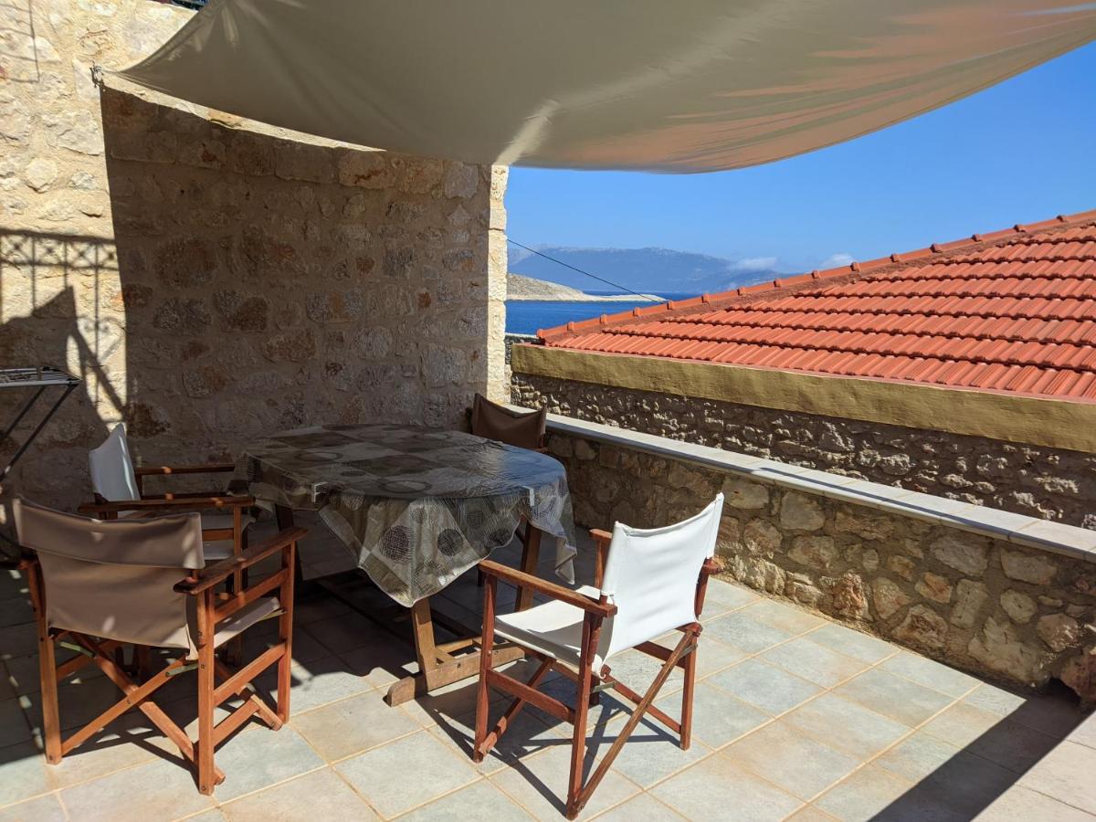 Rosalia Apartments Chalki Town Exterior foto