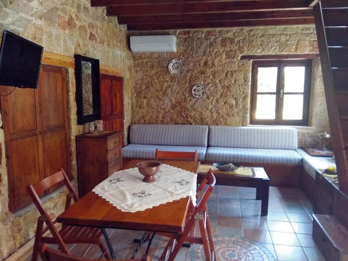 Rosalia Apartments Chalki Town Exterior foto